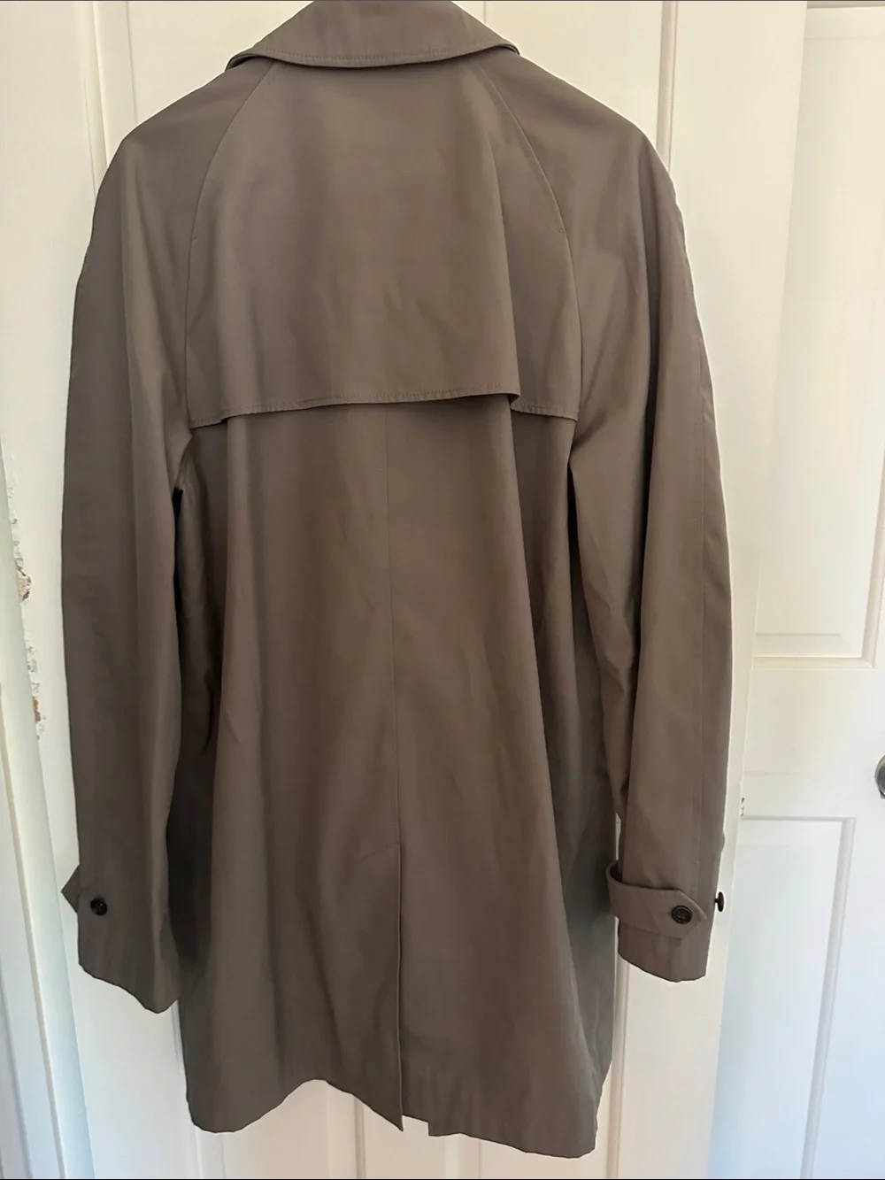 Banana Republic Men's Taupe Trench Coat